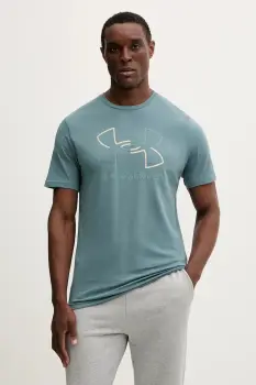 Under Armour tricou culoarea rosu, modelator imagine