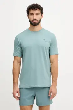 Under Armour tricou de antrenament Rush Energy culoarea gri, uni, 1383973 imagine