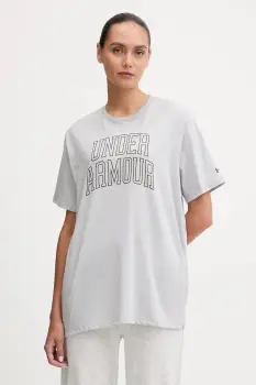 Under Armour tricou Rival culoarea gri, 6007883 imagine