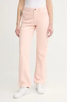 United Colors of Benetton blugi din bumbac high waist, 4RZVDE00J imagine