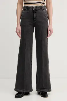 United Colors of Benetton blugi wide leg femei imagine