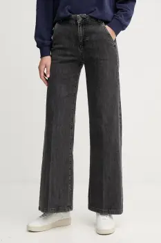 United Colors of Benetton blugi wide leg femei imagine