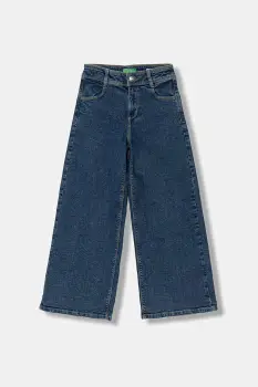 United Colors of Benetton blugi wide leg pentru copii imagine