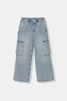 United Colors of Benetton blugi wide leg pentru copii imagine