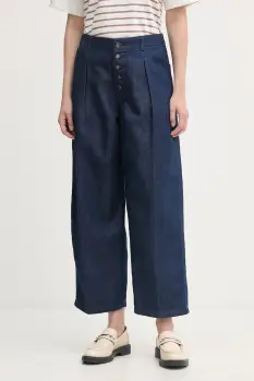 United Colors of Benetton blugi wide leg pentru femei imagine