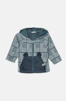 United Colors of Benetton bluza bebe cu gluga, modelator, 3N9GA5018 imagine