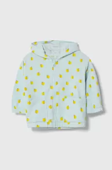 United Colors of Benetton bluza bebe cu gluga, modelator imagine