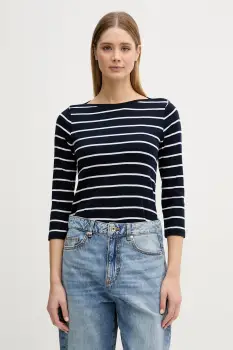 United Colors of Benetton bluza cu maneca lunga pentru femei, din bumbac imagine