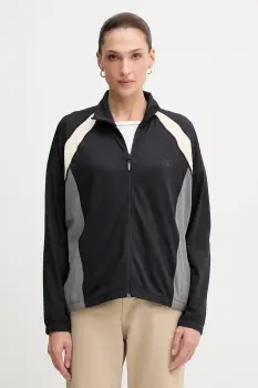 United Colors of Benetton bluza culoarea negru, uni, 330X3M07O imagine