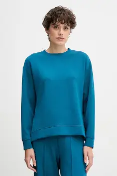 United Colors of Benetton bluza culoarea turcoaz, uni, 3Y2F3M07M imagine