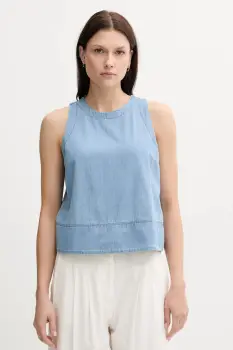 United Colors of Benetton bluza din bumbac uni, 5DHJDH00Q imagine