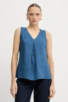 United Colors of Benetton bluza din in neted, 5BMLDQ06W imagine