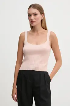 United Colors of Benetton bluza femei, culoarea bej, neted, 1090DH019 imagine