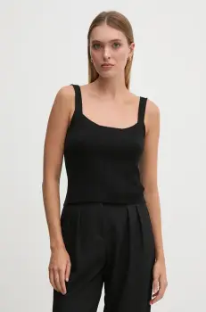 United Colors of Benetton bluza femei, culoarea negru, neted, 1090DH019 imagine