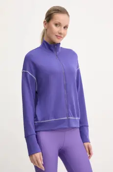 United Colors of Benetton bluza femei, culoarea violet, neted, 3JLC3M06H imagine