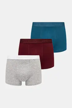 United Colors of Benetton boxeri 3-pack culoarea gri, 3OP82X01E imagine