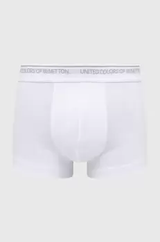 United Colors of Benetton Boxeri barbati, culoarea alb imagine