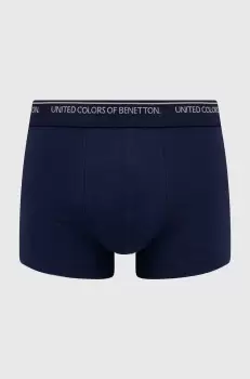 United Colors of Benetton Boxeri barbati, culoarea albastru marin imagine