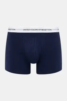 United Colors of Benetton boxeri barbati, culoarea albastru marin imagine