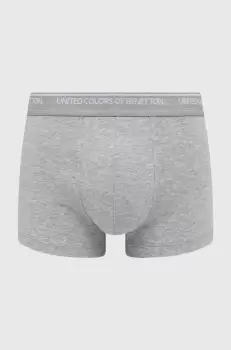United Colors of Benetton Boxeri barbati, culoarea gri imagine