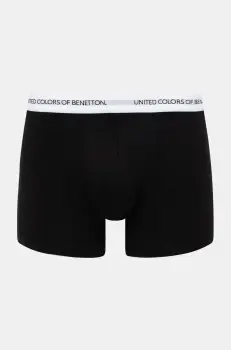 United Colors of Benetton boxeri barbati, culoarea negru imagine