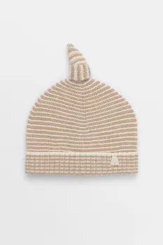 United Colors of Benetton caciula bebe culoarea bej, 126WBA007 imagine