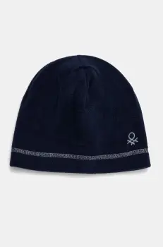 United Colors of Benetton caciula copii culoarea bleumarin, 6U87CA01P imagine