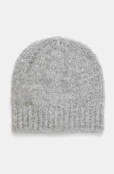 United Colors of Benetton caciula din lana pentru copii culoarea gri, 116GCA013 imagine