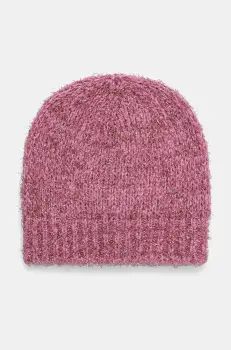 United Colors of Benetton caciula din lana pentru copii culoarea roz, 116GCA013 imagine