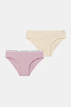 United Colors of Benetton chiloti copii 2-pack culoarea bej, 3MC10S1BF imagine
