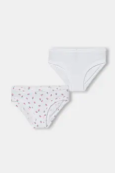 United Colors of Benetton chiloti pentru copii, din bumbac cu elastan pachet de 2 imagine