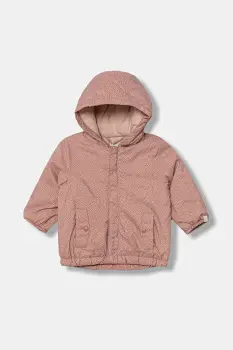 United Colors of Benetton geaca bebe culoarea portocaliu, 2TMRAN00T imagine