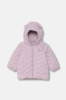 United Colors of Benetton geaca bebe culoarea violet, 2WU0AN00W imagine