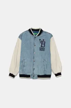 United Colors of Benetton geaca bomber pentru copii 2R76CN069 imagine
