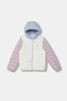 United Colors of Benetton geaca copii culoarea alb, 21INCN04U imagine