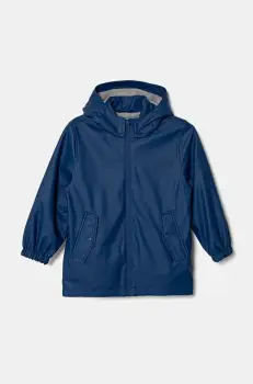 United Colors of Benetton geaca copii culoarea albastru marin, 2HFQCN055 imagine