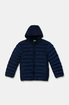 United Colors of Benetton geaca copii culoarea albastru marin, 2KL9CN02U imagine