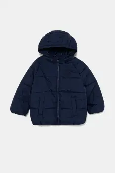 United Colors of Benetton geaca copii culoarea bleumarin, 2WU0GN02W imagine