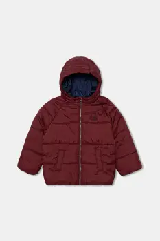 United Colors of Benetton geaca copii culoarea bordo, 2WU0GN02W imagine