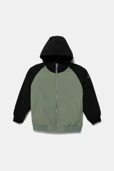 United Colors of Benetton geaca copii culoarea gri, 2IGGCN06J imagine