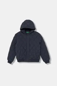 United Colors of Benetton geaca copii culoarea gri, 2IGGCN06M imagine