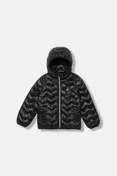 United Colors of Benetton geaca copii culoarea negru, 21INCN04U imagine