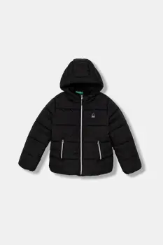 United Colors of Benetton geaca copii culoarea negru, 2LETCN04Y imagine