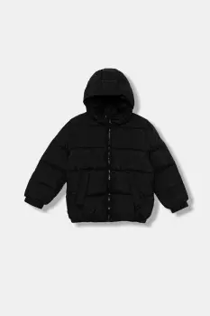 United Colors of Benetton geaca copii culoarea negru, 2WU0CN06N imagine