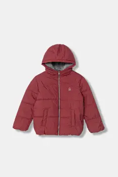 United Colors of Benetton geaca copii culoarea rosu, 2WU0CN05I imagine