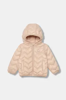 United Colors of Benetton geaca copii culoarea roz, 21INGN02Z imagine