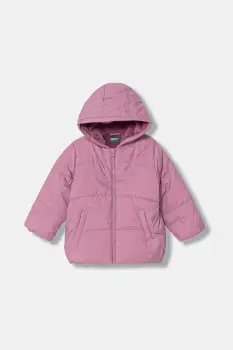 United Colors of Benetton geaca copii culoarea roz, 2SJ1GN03I imagine