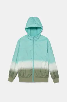 United Colors of Benetton geaca copii culoarea turcoaz, 22YHCN06A imagine