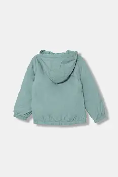 United Colors of Benetton geaca copii culoarea turcoaz, 2IGGGN03U imagine