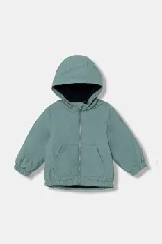 United Colors of Benetton geaca copii culoarea turcoaz, 2IGGGN03X imagine